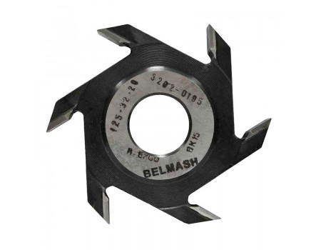 Фреза пазовая, БЕЛМАШ 125х32х20 мм Фреза пазовая, БЕЛМАШ 125х32х20 мм